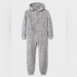 Cat & Jack Marshmallow Fleece Jumpsuit/ Pajama